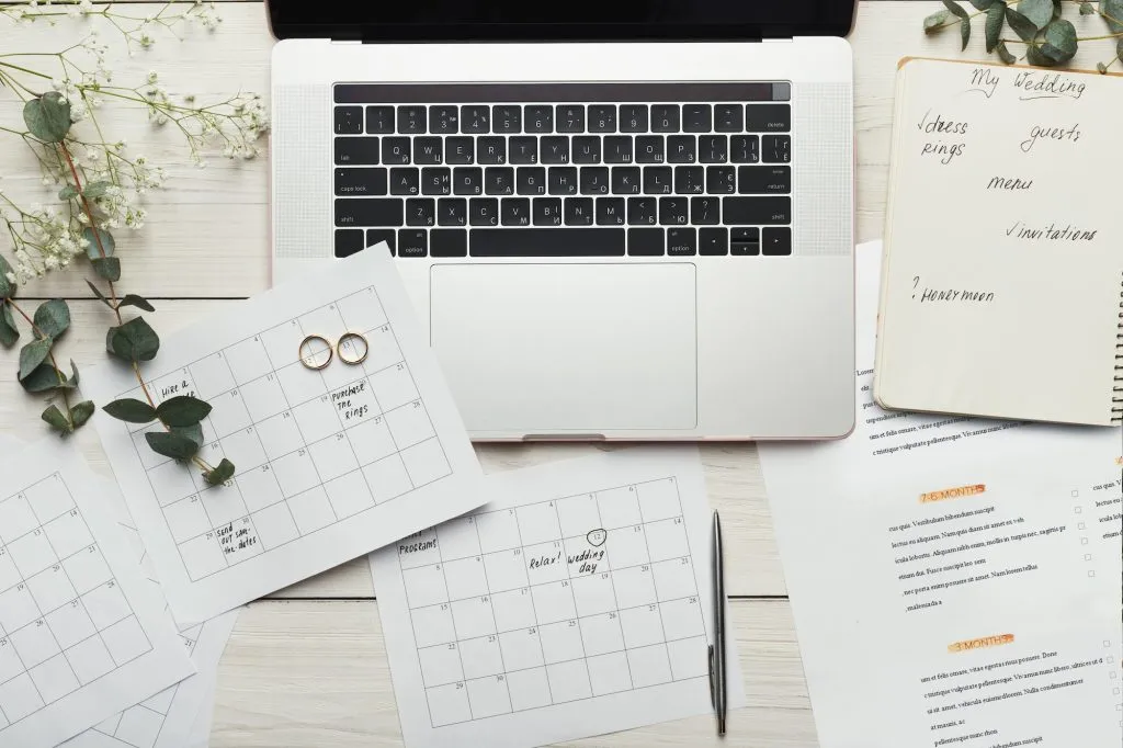 Wedding planner background